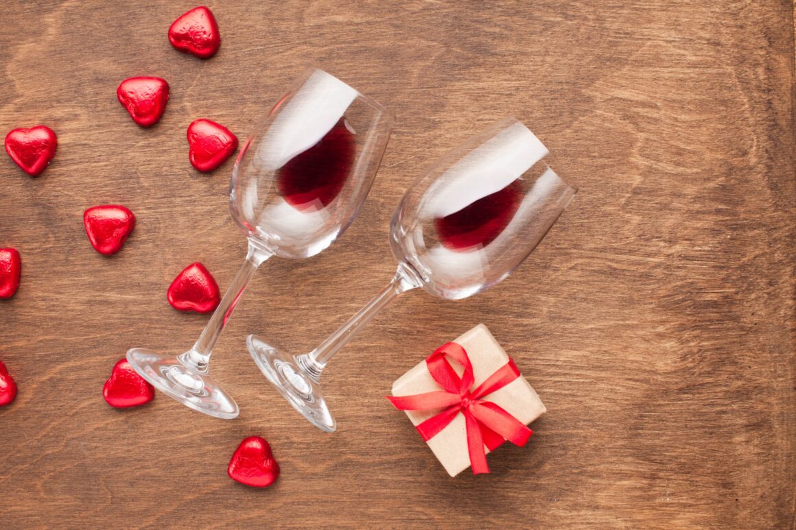 O vinho harmoniza bem com o amor
