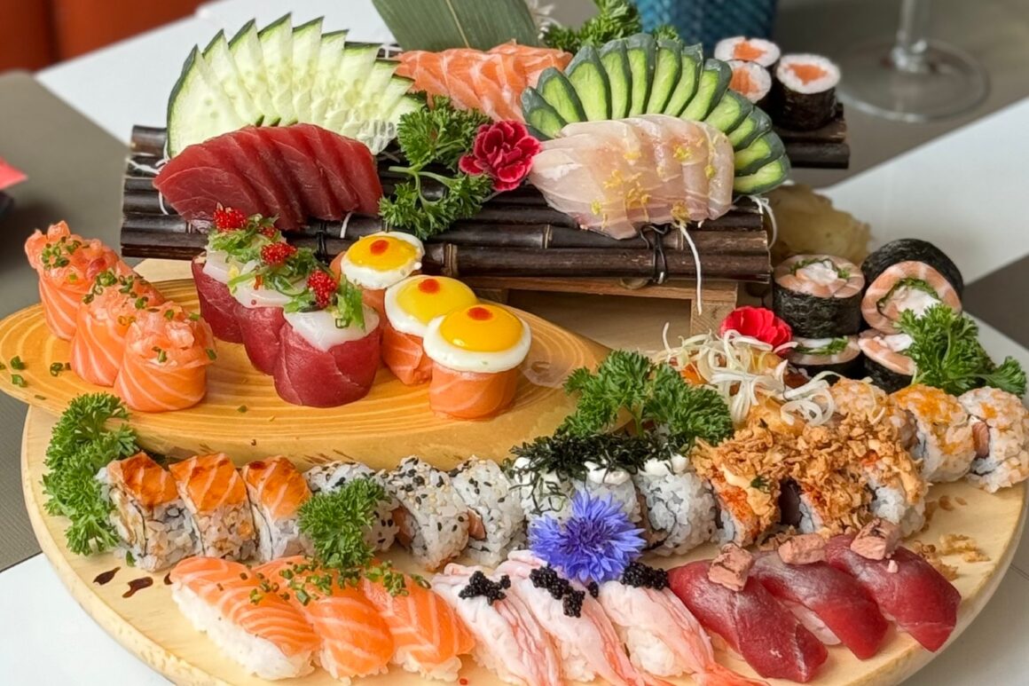 Sushi com criatividade? Há um novo menu para provar