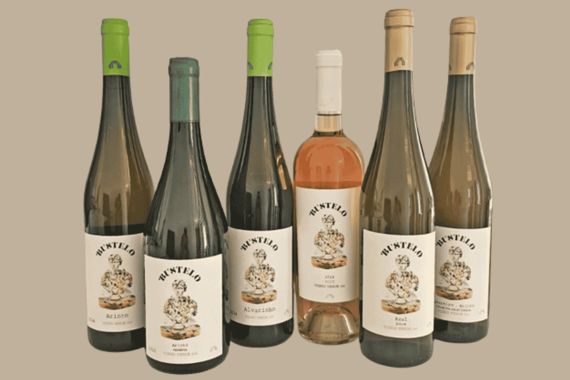 Da casa, chega vinho verde. Vezes seis