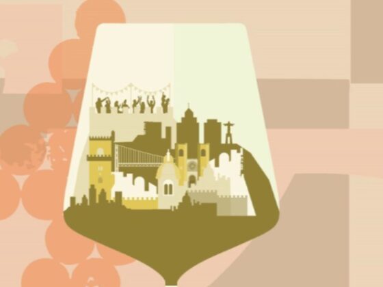 A festa das vindimas tem pinta
