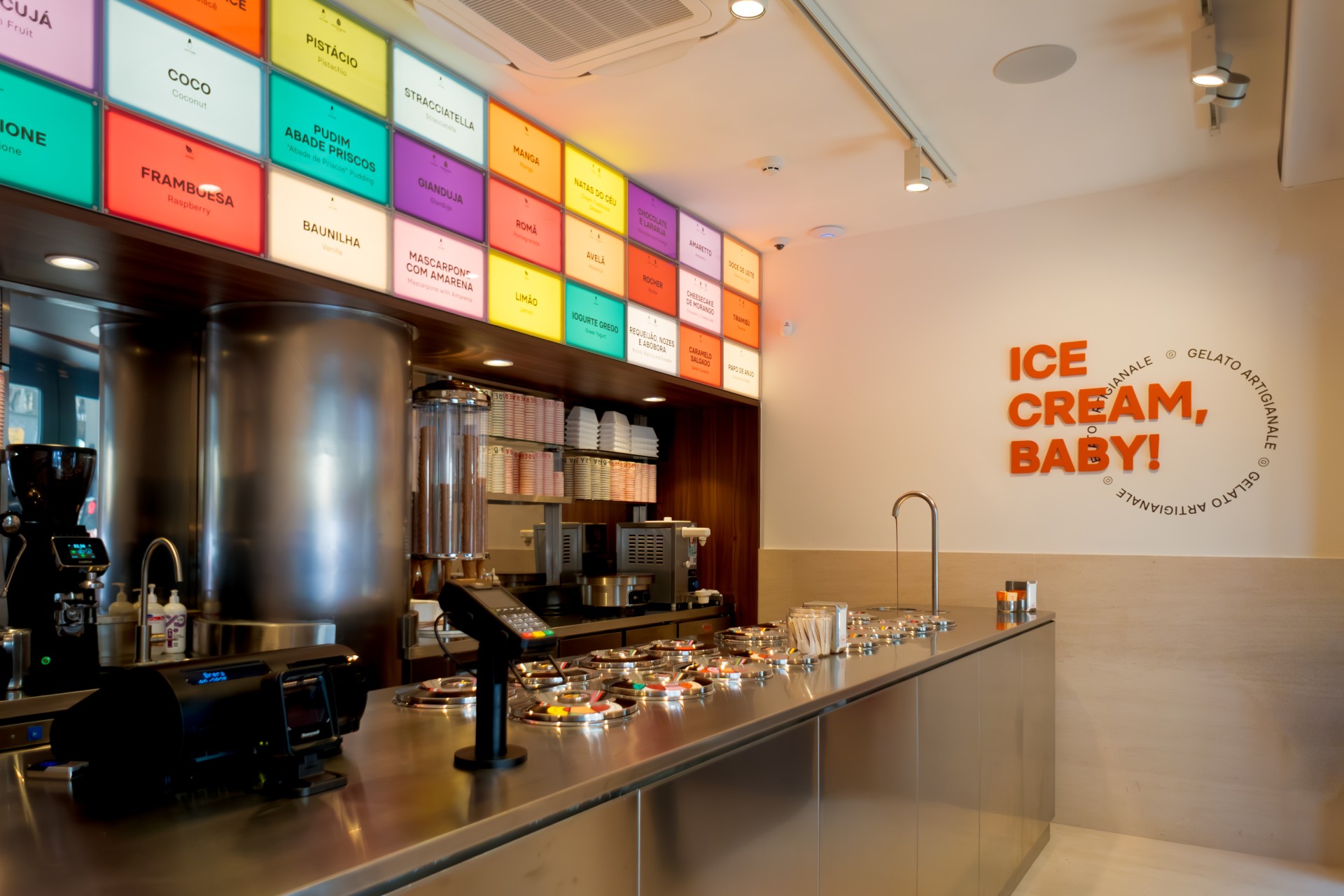 O gelato italiano tem uma casa lisboeta
