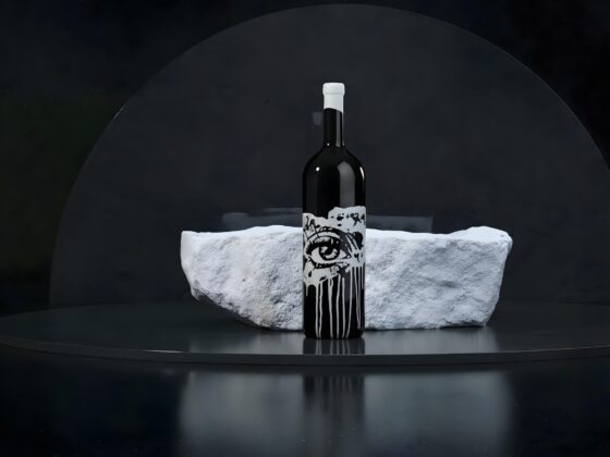 Este vinho tem olho para a arte