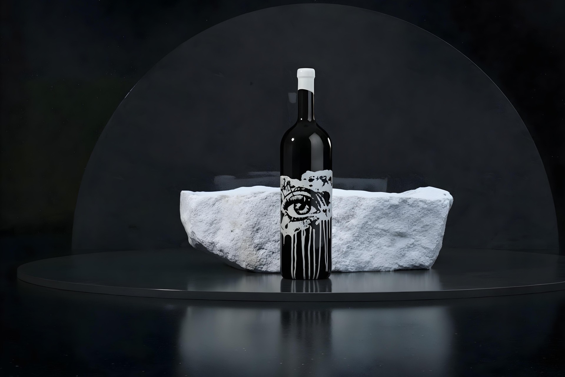 Este vinho tem olho para a arte