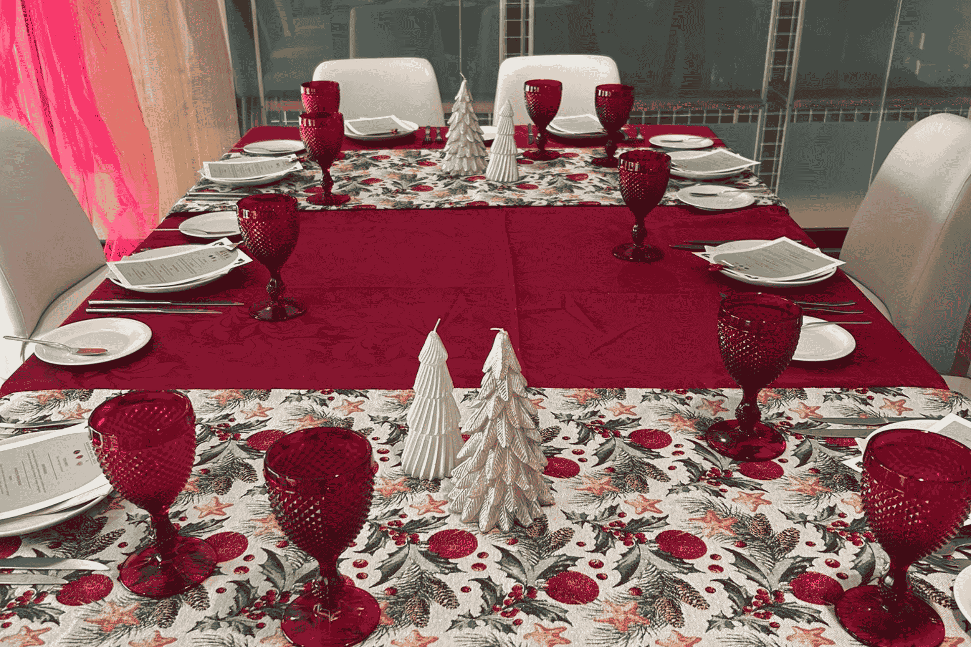 Este restaurante vai em grupos… para o Natal