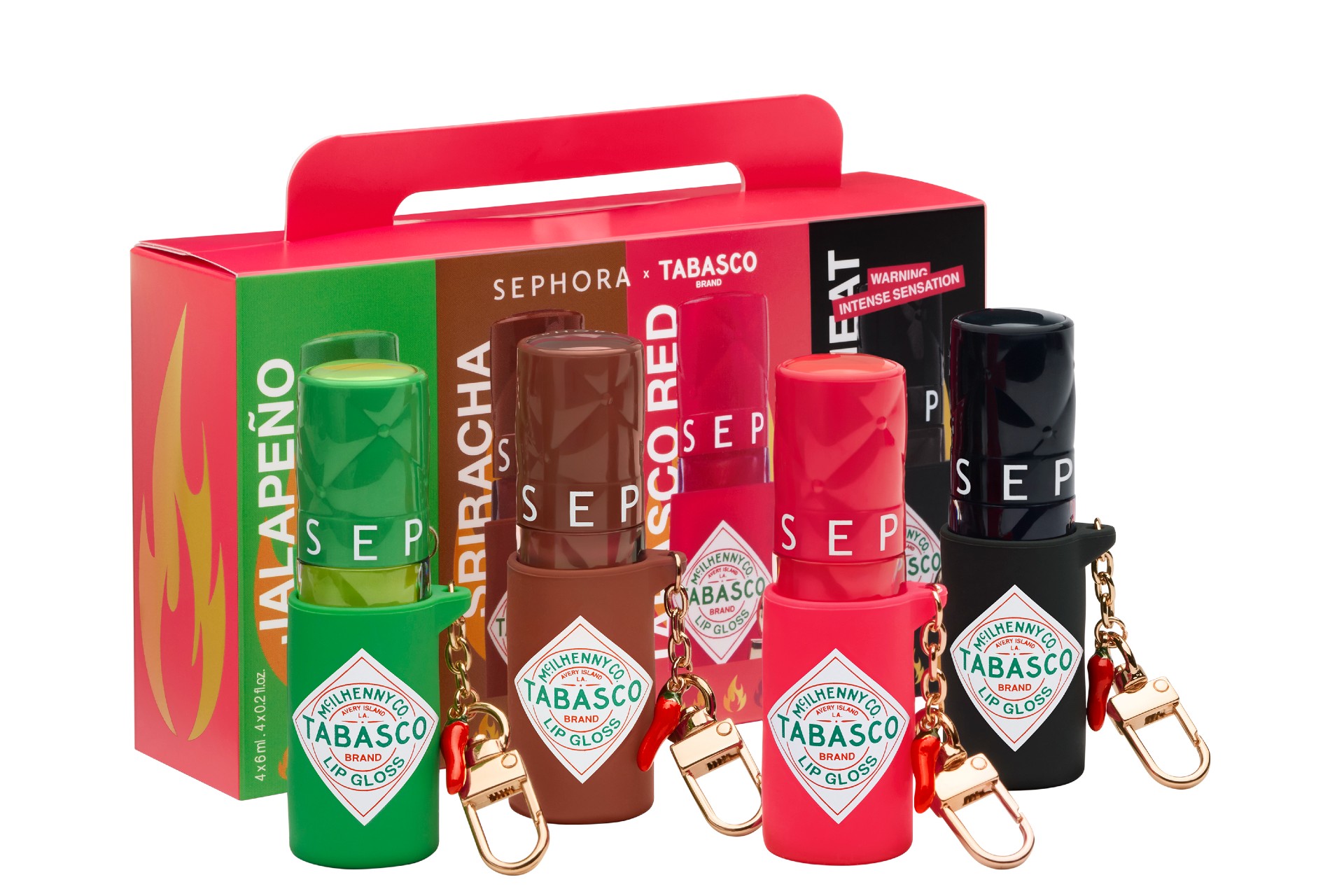 O picante vai bem com os lábios?