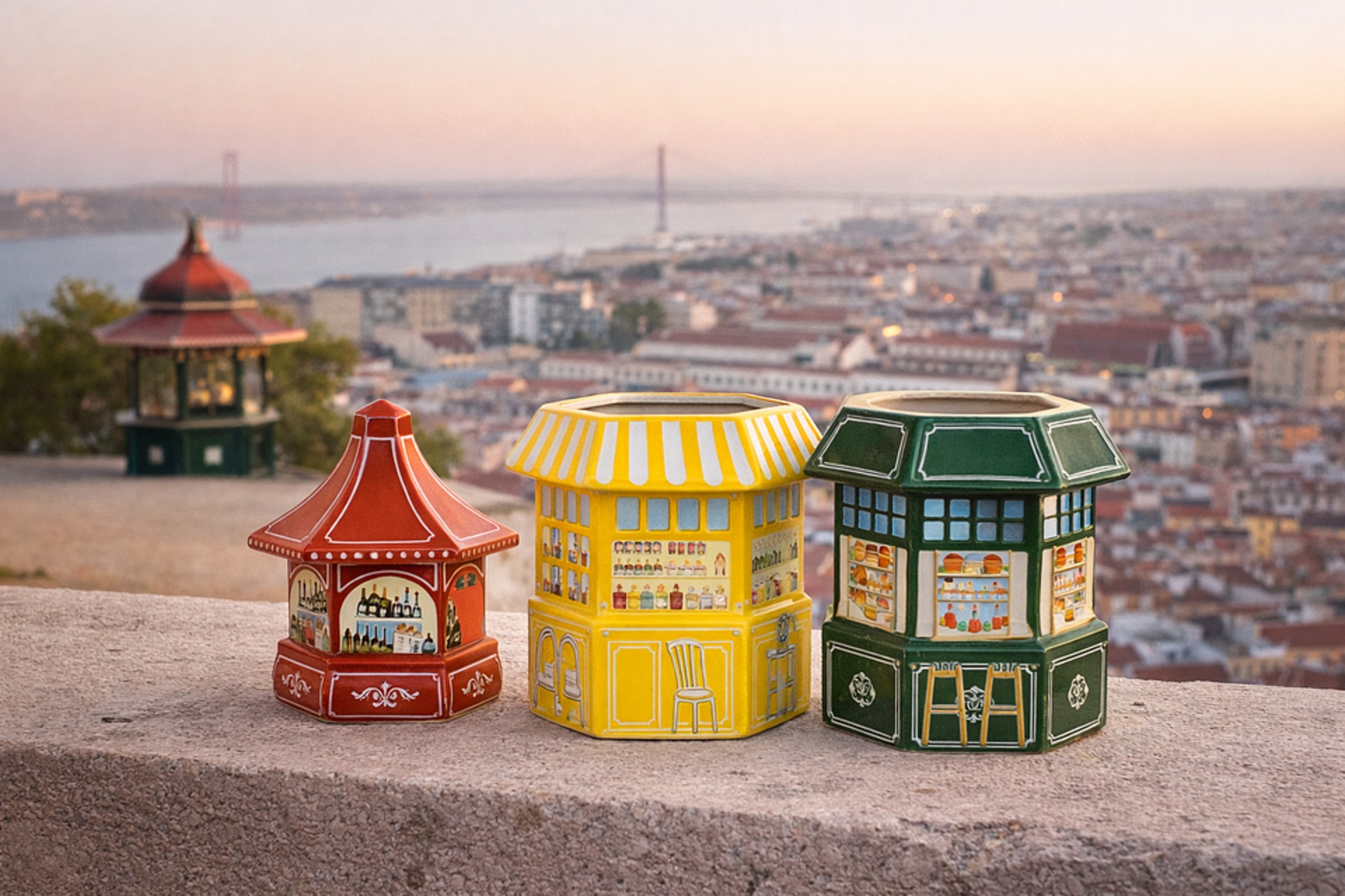 Os quiosques de Lisboa entram em casa