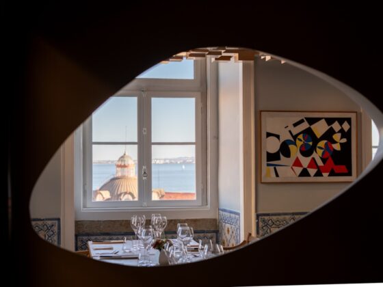 Este restaurante é obra (de arte)