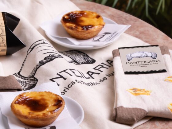 Pasteis de nata a meias