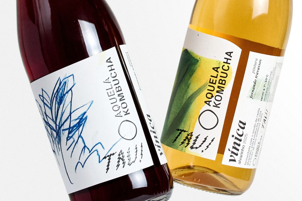 Branco ou tinto? Kombucha!