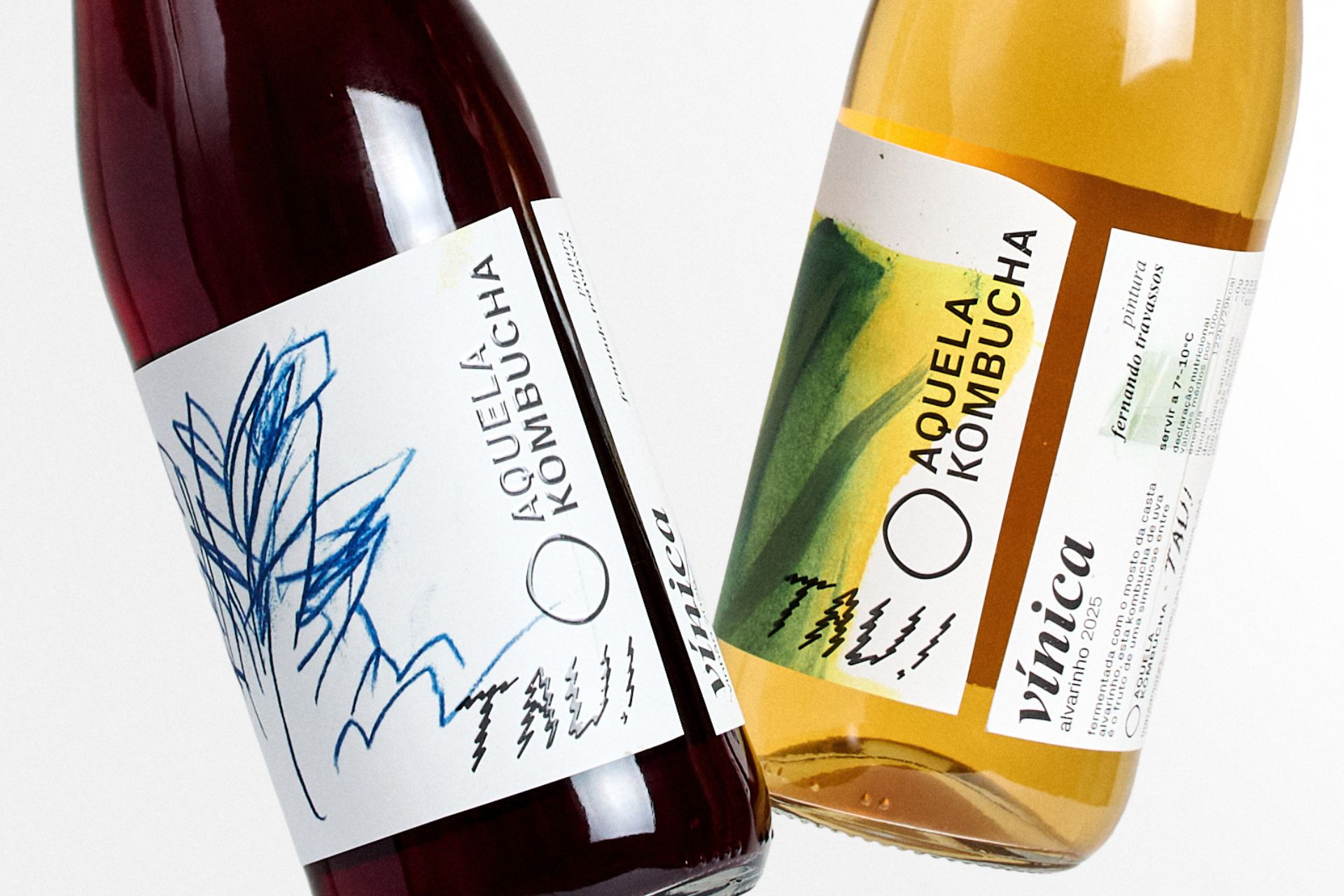 Branco ou tinto? Kombucha!
