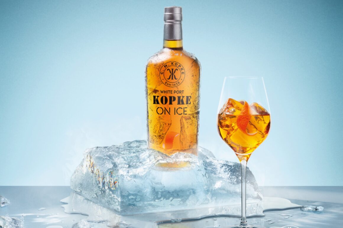 O Porto serve-se on the rocks