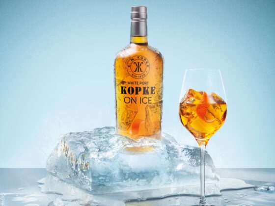 O Porto serve-se on the rocks