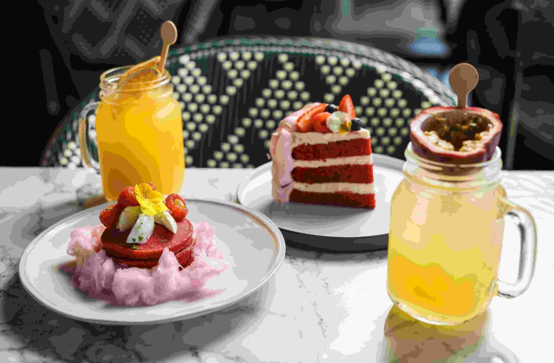Há brunch no parque